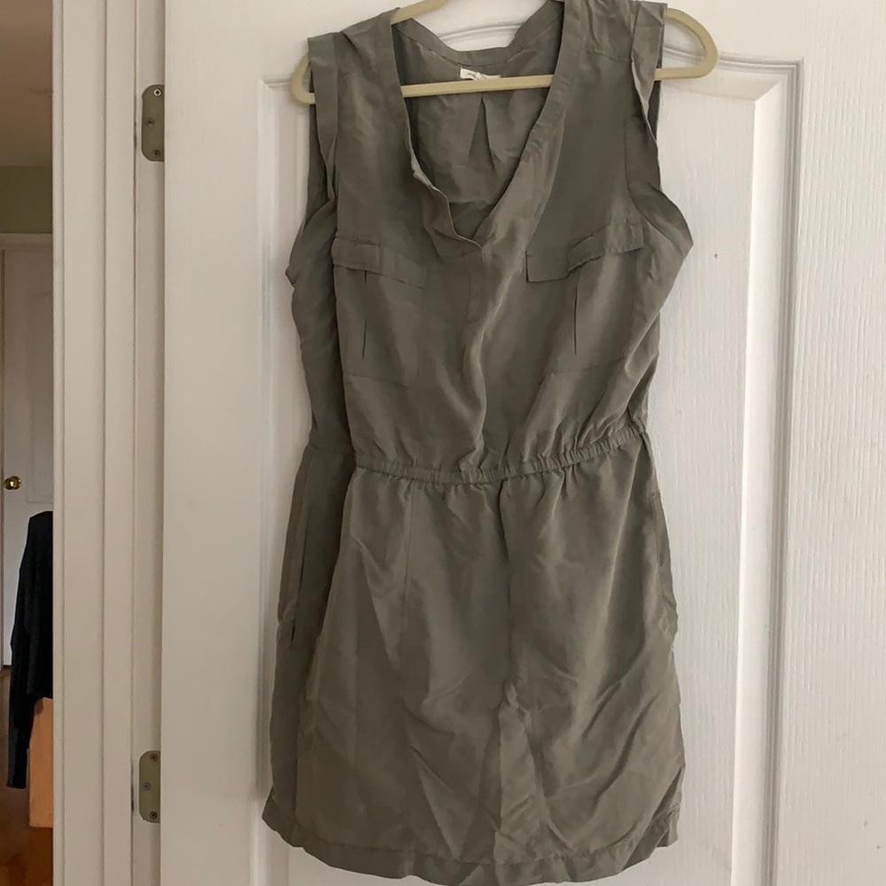 Urban outfitters green dress with pockets
